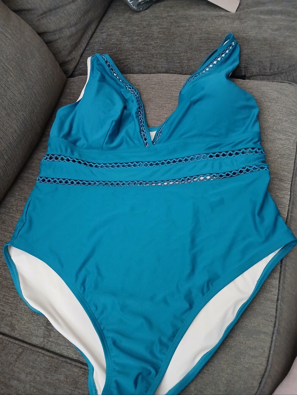 Swimsuits For All One Piece V Neck Swimsuit